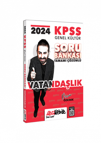 HocaWebde Yayınları 2024 KPSS Genel Kültür Vatandaşlık Tamamı Çözümlü 