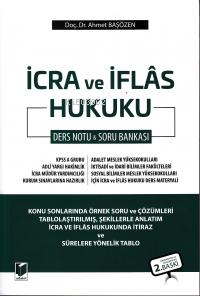 İcra ve İflas Hukuku Ders Notu % Soru Bankası