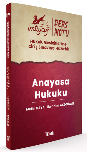 İmtiyaz HMGS Ders Notları Anayasa Hukuku