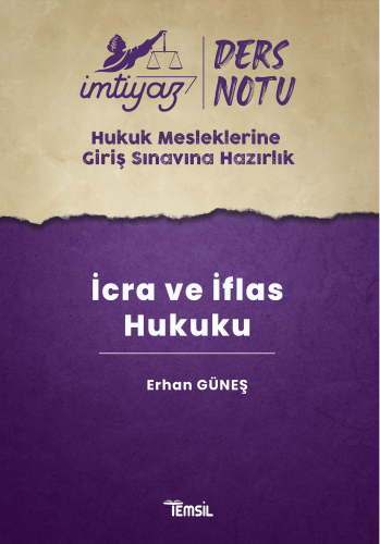 İmtiyaz Hmgs Ders Notları İcra Ve İflas Hukuku