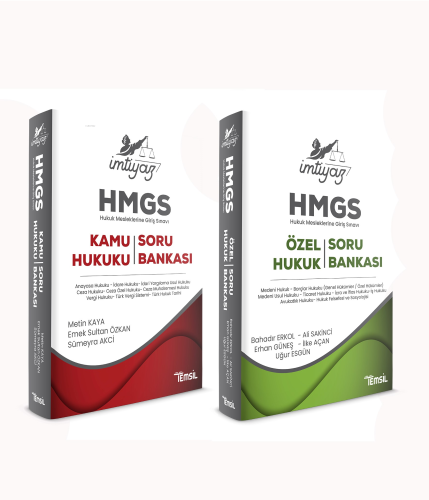 İmtiyaz Hmgs Soru Bankası (Kamu Hukuku-Özel Hukuk)