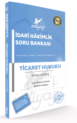 İmtiyaz İdari Hâkimlik Ticaret Hukuku Soru Bankası