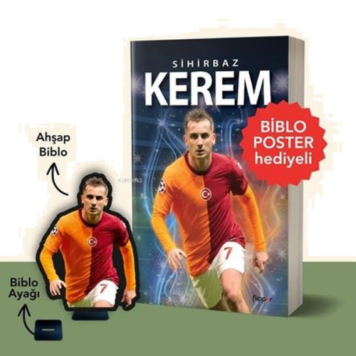 Kerem Aktürkoğlu - Sihirbaz Kerem - Biblo Poster Hediyeli