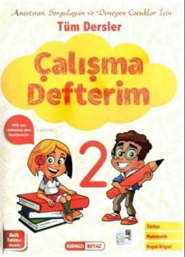 Kırmızı Beyaz 2.Sınıf Çalışma Defteri