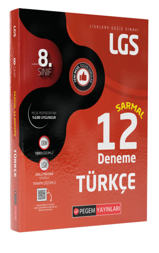 LGS 8.Sınıf Türkçe Sarmal 12 Deneme