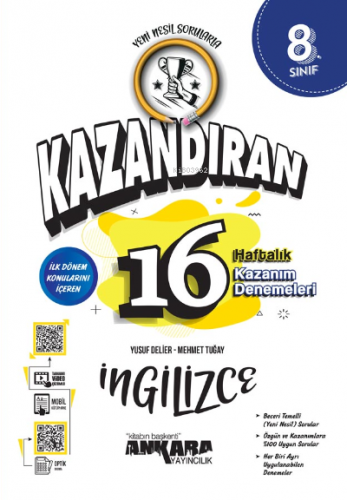 LGS Kazandıran 16 Haftalık İngilizce Kazanım Denemeleri