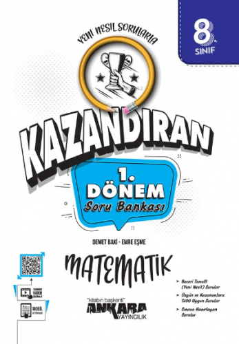 LGS Kazandıran 8.Sınıf 1.Dönem Matematik Soru Bankası