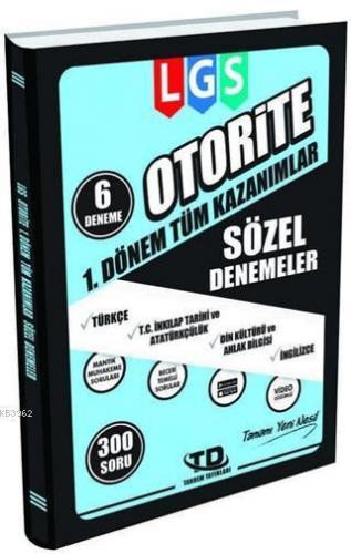 LGS Otorite 1. Dönem Sözel Denemeler 6 Deneme 300 Soru