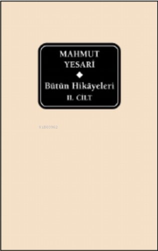 Mahmut Yesari ;Bütün Hikayeleri 11.Cilt