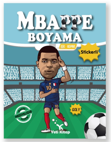 Mbappe Boyama Kitabı