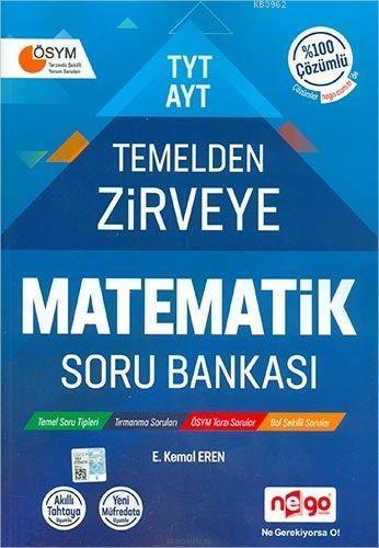 Nego Yayınları TYT AYT Matematik Temelden Zirveye Soru Bankası Nego