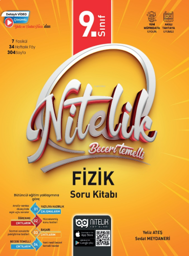 Nitelik 9. Sınıf Beceri Temelli Fizik Soru Kitabı