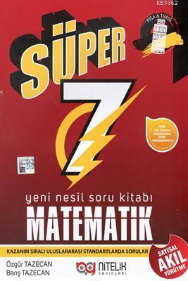 Nitelik Yayınları Süper 7. Sınıf Matematik Yeni Nesil Soru Kitabı