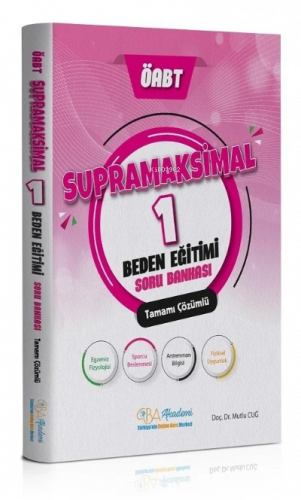 ÖABT Beden Eğitimi Supramaksimal-1 Soru Bankası Çözümlü