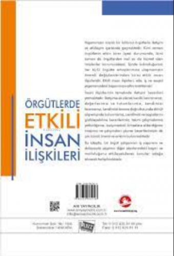 Örgütlerde Etkili İnsan İlişkileri