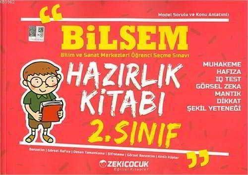 Örnek Akademi Yayınları Zeki Çocuk 2. Sınıf Bilsem Hazırlık Kitabı Örn