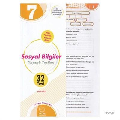 Palme - 7. Sınıf Sosyal Bilgiler Yaprak Test