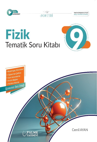 Palme Yayınevi 9.Sınıf Fizik Tematik Soru Kitabı