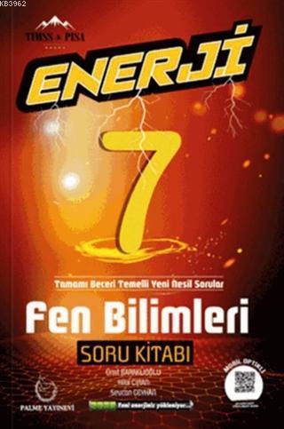 Palme Yayınları 7. Sınıf Fen Bilimleri Enerji Soru Kitabı Palme