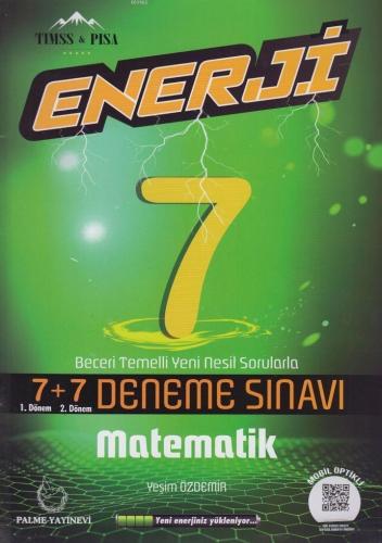 Palme Yayınları 7. Sınıf Matematik 7+7 Enerji Deneme Sınavı Palme