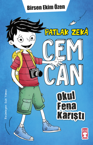 Patlak Zekâ Cemcan ;Okul Fena Karıştı (Fleksi Cilt)