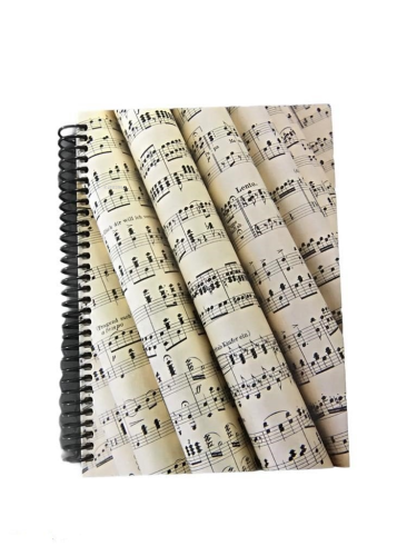 Porte Music Gifts Yandan Spiralli Defter