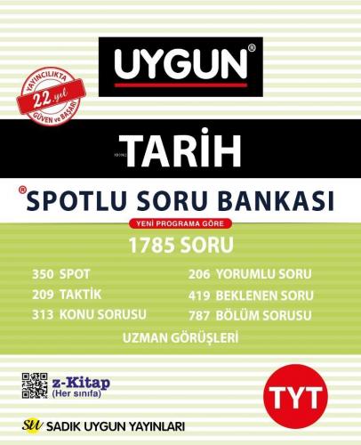 Sadık Uygun Yayınları TYT Tarih Spotlu Soru Bankası Sadık Uygun