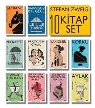 Stefan Zweig Seti - 10 Kitap Takım