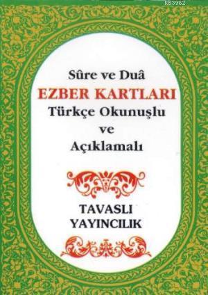 Sure ve Dua Ezber Kartları Türkçe Okunuşlu ve Açıklamalı (Kutulu)