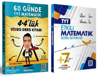 TYT Etkili Matematik Soru Bankası - 60 Günde TYT Matematik 4x4`lük Vid