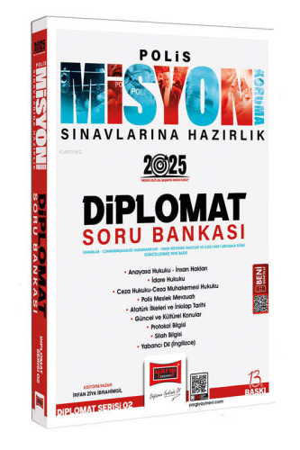 Yargı Yayınevi 2025 Polis Misyon Sınavlarına Hazırlık Diplomat Serisi 