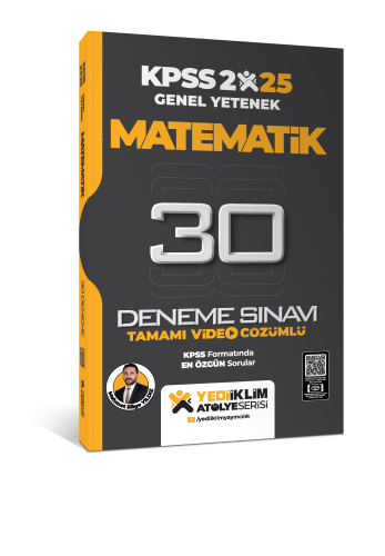 Yayınları 2025 KPSS Genel Yetenek Atölye Serisi Matematik Tamamı Video