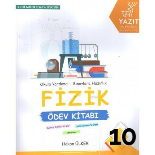 Yazıt Yayınları 10. Sınıf Fizik Ödev Kitabı Yazıt