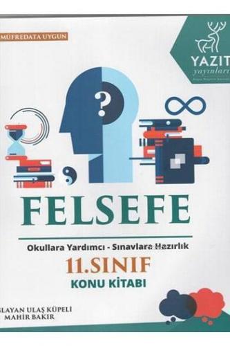 Yazıt Yayınları 11. Sınıf Felsefe Konu Kitabı Yazıt