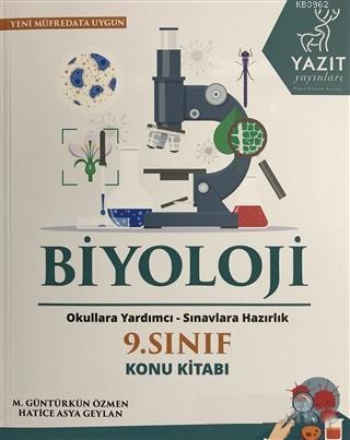 Yazıt Yayınları 9. Sınıf Biyoloji Konu Kitabı Yazıt