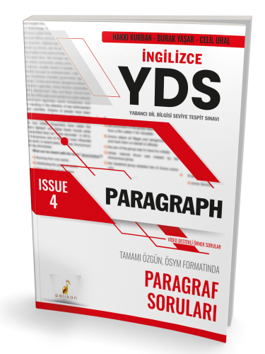 YDS İngilizce Paragraph Issue 4