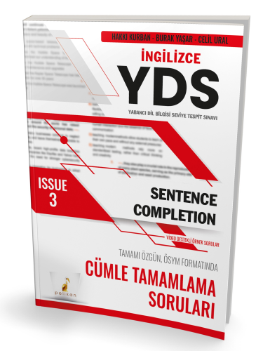 YDS İngilizce Sentence Completion Issue 3