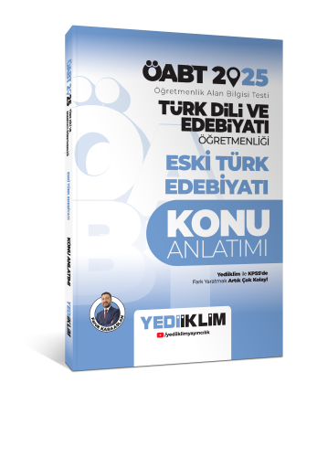 Yediiklim Yayınları 2025 ÖABT Türk Dili ve Edebiyatı Öğretmenliği Eski