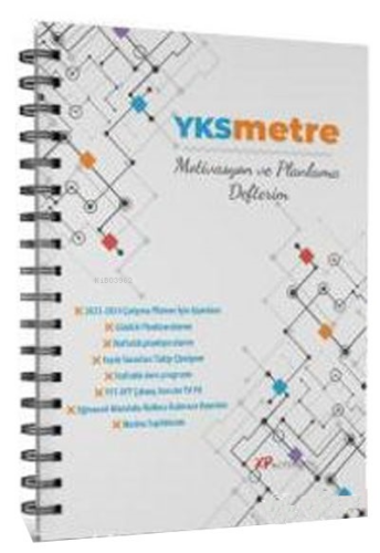 Yksmetre Motivasyon ve Planlama Defteri - Günlük ve Haftalık Planlayıc